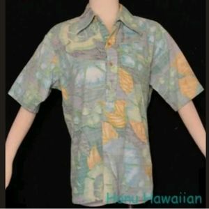 70's Holo-Holo Mens HAWAIIAN Shirt. Small